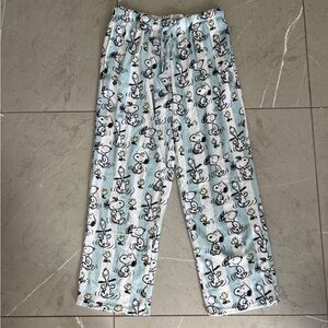 Blue Snoopy Pajama Pants
